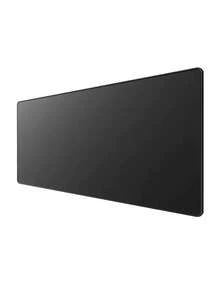 1pc Extra Large Faux Leather Desk Mat/Mouse Pad - Premium Anti-Slip Textured, Washable Rectangular Pad, Suitable For Office, Home And Gaming Computer Keyboard - Black - View 2