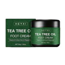 1支茶树油足霜，富含维生素E、芦荟和薄荷，有效滋润干燥、粗糙和皲裂的肌肤，软化和光滑肌肤，持久清新香味，用于足部护理。 - 綠色 - 查看 9