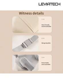 LEVIATECH 3D Kneading Neck & Shoulder Massager, Rechargeable, Office Essential, Mother's Day Gift, Relieve Neck Pain, Upgraded Massage Gun, Portable