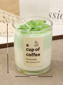 This Exquisite Jelly Candle In The Shape Of A Matcha Coffee Cup Will Add A Warm And Romantic Atmosphere To Your Home! It Is Also An Excellent Gift Choice, Especially Suitable For Autumn-Themed Candles In A Jar. Applicable For Various Occasions: Christmas, Birthday, Mother's Day, Father's Day, Anniversary, Thanksgiving, And Valentine's Day.