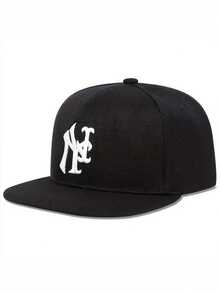 1pc New York Letter Baseball Cap, Casual Hip Hop Hat, Beach Party Fashion Snapback, Unisex