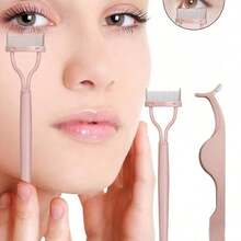 Bộ 2 nhíp thép không gỉ, nhíp nối mi, nhíp gỡ mi, dụng cụ thoa keo nối mi dành cho nữ, quà tặng, đồ dùng du lịch, đồ giá rẻ, vật dụng cần thiết khi đi du lịch. - Nhiều màu - Xem 9