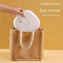 Foldable LED Travel Makeup Mirror, 3-Color Lighting, Dimmable Touch Screen, Multi-Angle Adjustment, Portable Desktop Makeup Mirror, With Makeup Tools And Lipstick Storage Tray, USB Charging, Creative Valentine's Day Gift, Women's Gift, Christmas Gift - Multicolor - View 11