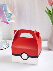 DOBBLE 8pcs/16pcs Candy Box, Cartoon Character Pattern Foldable Gift Bag, Suitable For Birthday Party, Holiday, Halloween, Christmas, Wholesale Event Supplies - Multicolor - View 5