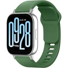 Correa para Redmi Watch 5 Active para Mujer Hombre, Correas de Silicona, Deportiva Impermeable Pulseras de Repuesto para Redmi Watch 5 Active - Verde oscuro - Ver 2