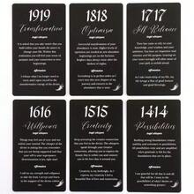 天使低语塔罗牌，休闲派对卡牌游戏，占卜预测卡，包含25张卡牌，小巧便携 - 彩色 - 查看 9