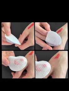 30pcs/50pcs/120pcs Double-Sided Makeup Remover Pads, Thick Finger Tip Makeup Remover Pads, Suitable For Face And Nails - Ideal For Makeup Removal And Nail Polish - Multicolor - View 8
