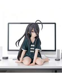 1pc Neighbor Eri-Chan Anime Model, Creative Cute Anime Character Collectible Display Figurine - Multicolor - View 3