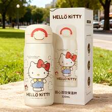 Miniso 名创优品三丽鸥卡通圆形双层保温杯 320毫升 食品级材质 防摔耐用，实用性强，是办公桌、校园通勤、户外活动和居家日常使用的必备饮水用具（1个） - C - 查看 4