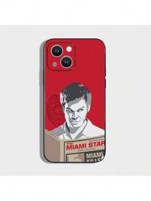 Funda de teléfono M-Morgan compatible con 16,15,14,13,12,11 Plus, Pro Max, XS, X, XR, SE, Mini, 8, 7, funda de silicona suave negra, funda compatible con funda  17 pro max, funda  17 pro, funda  17, funda  16, funda  16 pro max, funda  15 - Z2 - Ver 1