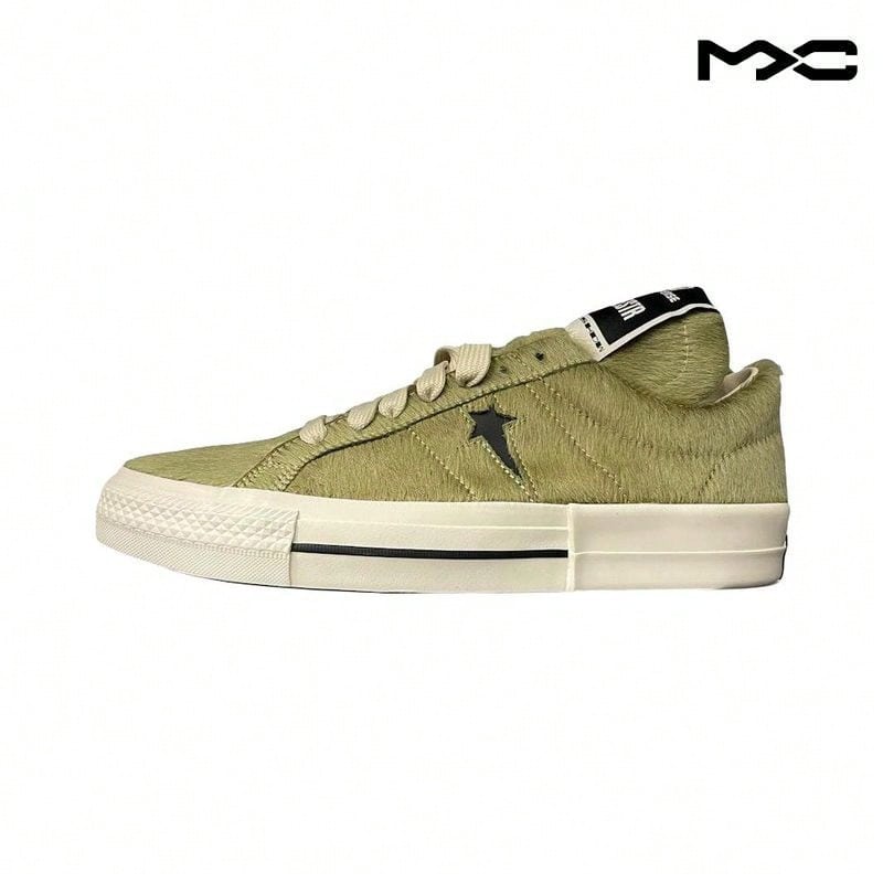 One Star Pro Ox Rick Owens Drkshdw Comfortable Fit Skate Shoes Green Sneakers Men A14797C - Nhiều màu - Xem 1