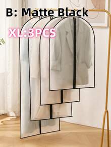 5件/1件 衣物防尘罩，衣服袋，西装罩，收纳袋，衣柜防尘罩，外套罩，适用于存放，婚纱防尘罩，防水收纳袋 - 彩色 - 查看 16