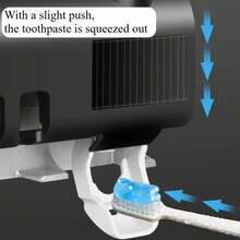 Toothbrush Holder, 4 Toothbrush Slots & UV Toothbrush Sanitizer, Smart Home Bathroom Accessories,Toothbrush Holders For Bathrooms - Black - View 4