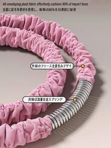 Fitness multifuncional. Diseño mejorado con resorte suave y con peso, antideslizante y silencioso.