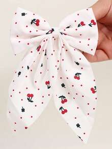 2/10个装红色蝴蝶结发夹，花朵蝴蝶结发夹，心形蝴蝶结发夹，鳄鱼夹，少女发饰，情人节礼物 - 彩色 - 查看 5