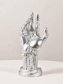 1件未来主义赛博朋克机械臂雕像,黑色手掌,游戏手柄支架,耳机支架,桌面装饰,送给游戏玩家和男士的完美礼物,掌上游戏手柄收纳,家居,客厅,游戏室,桌面支架装饰 - 彩色 - 查看 15