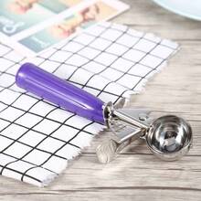 Cuchara para Helado de Acero Inoxidable, Cuchara para Fruta Antiadherente, Cuchara para Mantequilla Congelada, Cucharas para Galletas de Metal, Herramientas para Helado, 1. 4, 2 - 4,2 centímetros - Ver 4