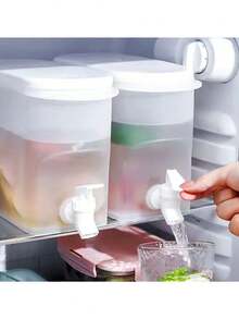 Bình đựng đồ uống bằng nhựa dung tích lớn 3.5L có vòi, bình chứa lớn, máy pha cà phê/trà/đồ uống lạnh, trang trí nhà cửa, trang trí đám cưới/Giáng sinh/sinh nhật. - Nhiều màu - Xem 9