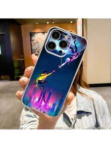 Funda de teléfono Cyberpunk E-Edgerunners 2 compatible con 17, 16, 15, 14, 13, 12, 11 Pro Max, Air Soft Cover, funda de silicona transparente y suave, funda para 17, funda para 17 Pro, funda para 17 Pro Max, funda compatible con 17 Pro, funda para 17 Pro Max, funda para 17 - Z4 - Ver 7