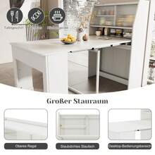 Dining Tables - White - View 5