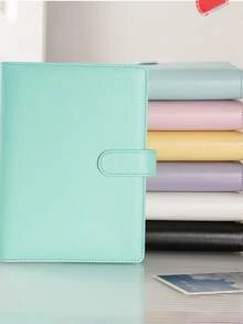 Album ảnh/Sách sưu tầm bằng da PU khổ A5, Bìa đựng ảnh & bìa đựng thẻ sang trọng, Bìa đựng nhẫn hình phong bì có ngăn đựng bên trong. Thích hợp để đựng thiệp, ảnh, nhãn dán ảnh. Hoàn hảo làm quà tặng đầu năm học, quà tặng học sinh, quà tặng sinh nhật và quà tặng Giáng sinh. - trắng - Xem 10