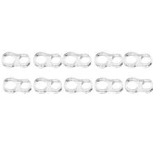 8-Pack Transparent PVC Door Stopper - 8-Shaped Rubber Bumper Guards For Door Handles, Anti-Collision Door Protectors Insulation,Galentines,Puppy,Carnival,Party Decorations - Clear - View 9