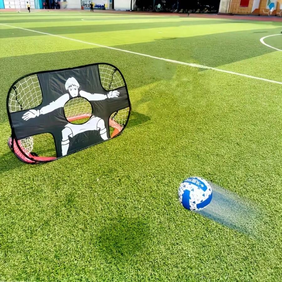 Floorball Tornetz Grün | Für Tore 60x90 Cm | Robustes Polyesternetz Mit 4,5 Cm Maschen