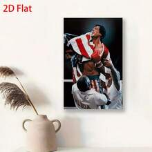 Framed Vintage Boxing Canvas Art, Rugged Style, Creative Wall Decor For Home, Bedroom, Kitchen, Living Room, Bathroom, Hotel, Cafe, Office,  Poster For Christmas Decrotions,Room Decor,Poster,Bathroom Deccor,Room Deocr,Wall Decor,Home Decor,Bedroom Deccor,Posters For Room,Christmas Gifts,Kitchen Deccor,Room Acesories,Living Room Deccor,Office Decor,Framed Wall Art,Gifts For Men And Women,Bathroom Accesssories,House Decor - Framed - 查看 2