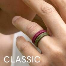 Alianzas de boda de silicona transpirable para hombres, anillo de silicona Hunter con ranuras interiores en forma de flecha para una mayor transpirabilidad, anillo de goma de silicona de diseo nico para hombres, 8 mm de ancho, 10.5 - 11 20.6mm, Silicona, platino, bronce, goma - inicial - Ver 6