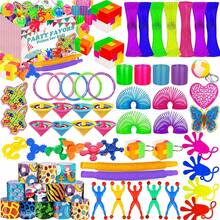 63pcs Party Favor Bag Fillers, Set, Christmas Stocking Stuffers, Classroom Bulk, Treasure Box Carnival Prizes, Piñata Bag Fillers, Adult Birthday Party Supplies - Multicolor - View 14