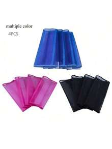 四件套透气马蝇靴，细网设计，防虫透气，宽松舒适，色彩鲜艳，保护马腿，多场景适用，保障马腿安全。