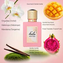 Fioelia Perfume Árabe para Mujer EDP Largo Duración Aroma Seductor 30ml/30ml *2/30ml*3 Árabes para Mujer EDP Perfume Frutal de Vainilla y Fresa Gourmet para Mujer - Afrutado y cítrico - Ver 2