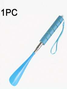 1pc Adjustable & Extendable Shoe Horn - Ergonomic Design Plastic Shoe Horn With Stainless Steel Handle, Assistive Tool For The Elderly And Mobility Impaired, Back To School Supplies, Shoe, Spring Summer Picks, Brides Maid Gifts, Room, Bedroom Decor, Bedroom Decor, Beach, Travel, For Men, For Women, Vacation,Cute Stuff - Multicolor - View 8