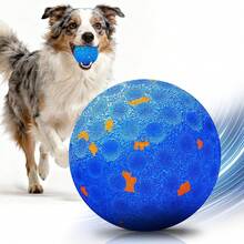 Pelota Inteligente para Perros medianos/Grandes Que muerden. Movimiento autónomo, vibración, Material E-TPU Resistente e IP54 anticonsumo de aburrimiento. (Rojo) - Rosa - Ver 10