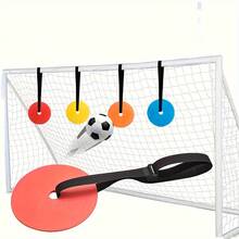 1/2pcs Football Shooting Target Training, Adjustable Hanging Design, Suitable For Football & Various Sports, Effectively Improve Shooting Accuracy, Hanging Shooting Practice Equipment For Home & Field Training