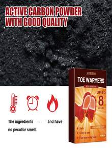 JAYSUING Calentadores de pies autocalentables de 10-12 horas, calentamiento instantáneo durante 10 horas, almohadillas portátiles para los pies para hombres y mujeres, adecuadas para esquiar, senderismo, acampar y actividades al aire libre, excelentes para regalos de Halloween y Navidad (modelos aleatorios antiguos/nuevos)