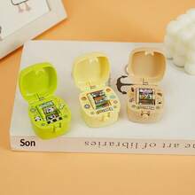 惊喜爆炸盒减压玩具钥匙扣，卡通迷你挤压式排气吊坠，创意女孩礼物，治愈系小礼物 - 彩色 - 查看 4