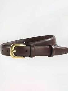 2条/1条女士高品质PU休闲时尚多功能腰带，适合日常休闲、商务聚会、约会、旅行以及搭配牛仔裤和休闲裤。 - 彩色 - 查看 10