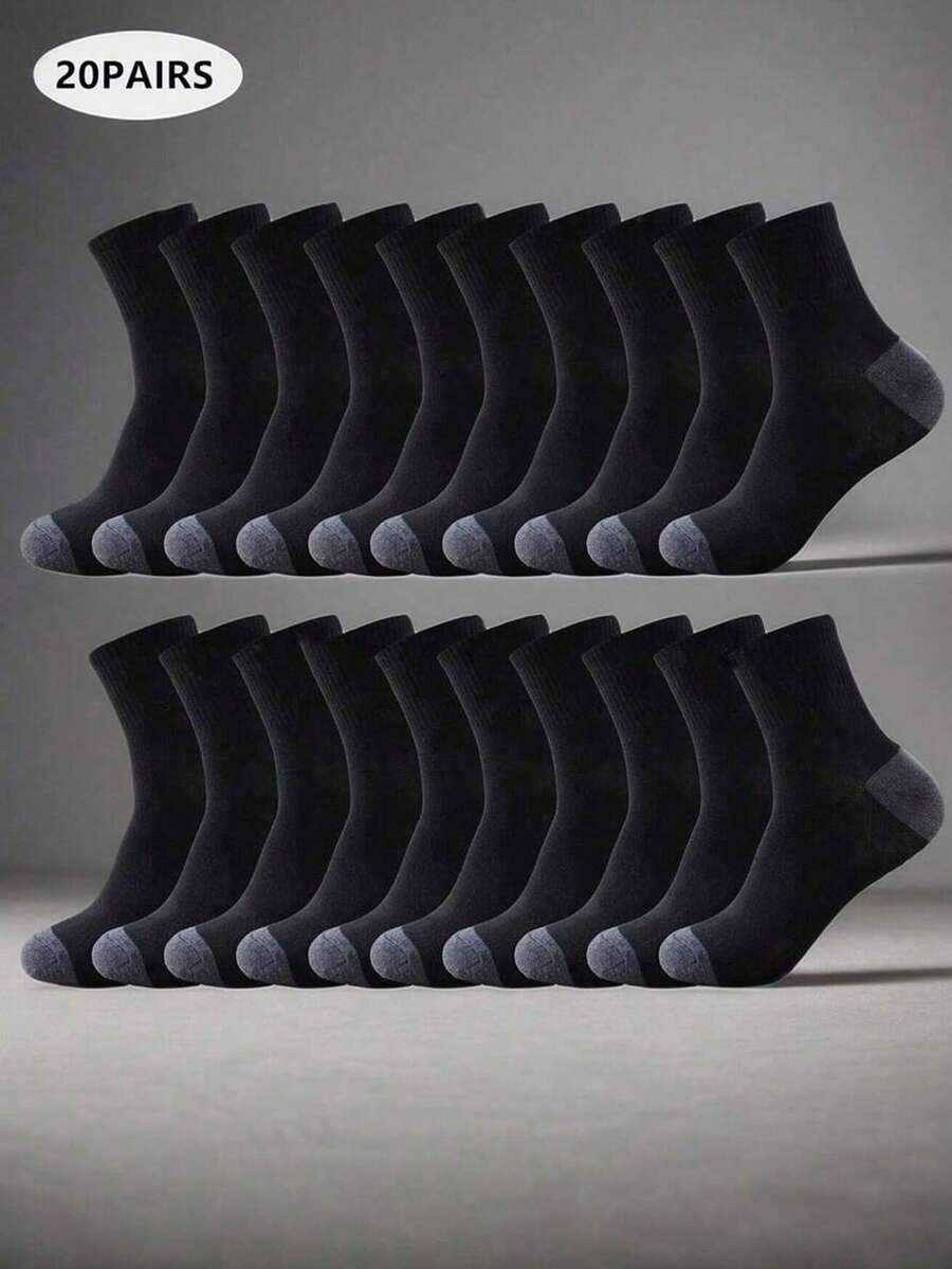 1/10/20 Đôi tất cổ cao mềm mại và thoải mái cho nam, dùng trong mọi mùa