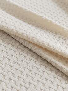 1 tấm bọc ghế sofa co giãn, màu trơn, chất liệu jacquard, kiểu dáng hiện đại phù hợp mọi mùa, có thể giặt máy, thân thiện với thú cưng và bền chắc, thích hợp cho phòng khách, phòng ngủ, phòng ăn, ngoài trời, phù hợp với ghế sofa 1/2/3/4 chỗ ngồi, kèm theo dải chống trượt. - Màu be - Xem 10