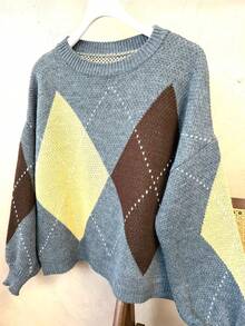 Pulls pour femmes - Gris foncé - Voir 5