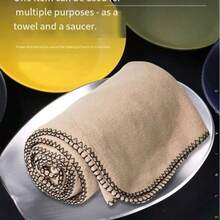 不锈钢勺托，耐热勺架，餐具放置垫，适用于汤勺、火锅勺、毛巾、盘子 - 銀色 - 查看 6