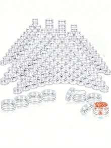 72pcs/48pcs/24pcs/12pcs/1pc 5ml Empty Box Diamond Powder Jewelry Storage Box Eye Shadow Lipstick Filling Bottle Small Round Cosmetic Container Travel Portable Box Subpackage Can Mini Small Round Jar With Lid Round Cosmetic Box Subpackage Bottle Leak Proof Bottle Nail Jewelry Box Sequin Subpackage Empty Bottle Small Round Bottle Eye Shadow Gold Powder Cream Bottle