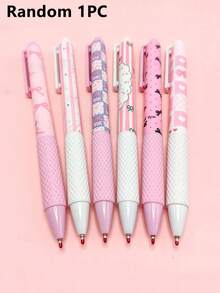 6pcs/Set Pink Bow Tie Gel Pens, 0.5mm Fine Tip, Smooth Writing, Suitable For Office, Classroom, Teens, Adults, Home, Office, Education, Classroom, Writing, Special Purpose Writing Pens, Applicable For Exams, Gel Pens, Ballpoint Pen Sets, Holiday Stationery Gifts, Classroom Supplies, Children's Valentine's Day Gifts, Black Ink Ballpoint Pens, Fountain Pens, Stationery, Bow Tie, Back To School - Pink - View 12