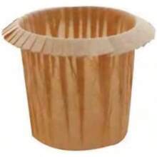 30 piezas de moldes de papel para hornear magdalenas, magdalenas, revestimientos de estilo sombrero para hornear, desechables para fiestas de cumpleaños y reuniones familiares - 1 - Ver 1