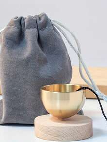 طقم صحن غناء صغير - صحن غناء للتأمل، صوت واضح وجميل، مناسب للبوذية والتأمل والاسترخاء وممارسة اليقظة العقلية وشفاء الطاقة والتنظيم الذاتي، هدية روحية فريدة، ديكور أنيق، مدمج وقابل للنقل، أصوات شفائية - متعدد الألوان - مشاهدة 5