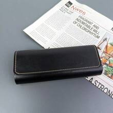 1pc Personalized Name GLASSES CASE Fashion Glasses Holder Eyeglass Faux Leather Carrying Pouch Custom Minimalist Eyeglasses Case Engraved Mother's Day Gifts For Mom Dad Him Her Men Women - Multicolor - View 12