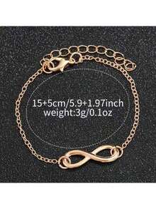 1pc Watch Band, Five Leaf Clover Diamond Silver Copper Strap, Summer Flowers Metal Bracelet,Compatible With Apple Watch 38/40/41/42/44/45/46/49 Mm, Compatible With Apple Watches Series Ultra3/2/1/Se/11/10/9/8/7/6/5 4/3/2/1 - Black Silver - View 5