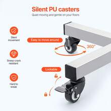 Multipurpose Carts & Push Cabinets - Silver - View 4