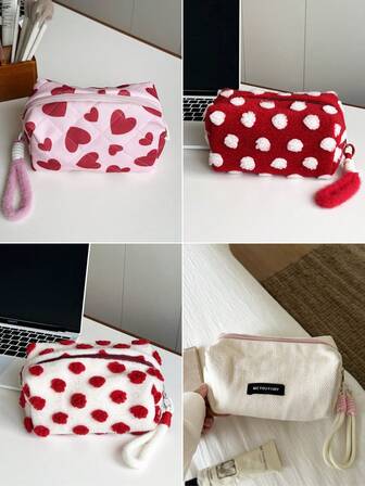 MEYOU FAIRY 化妆包、便携手提包、收纳包、洗漱包、大容量化妆包、化妆品收纳纸巾收纳包、旅行必备包、收纳包、女士卫生巾收纳包、学生铅笔盒、内袋、拉链手提收纳包、带拉链